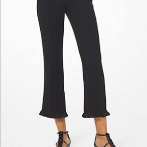 Michael khors black ruffled pants